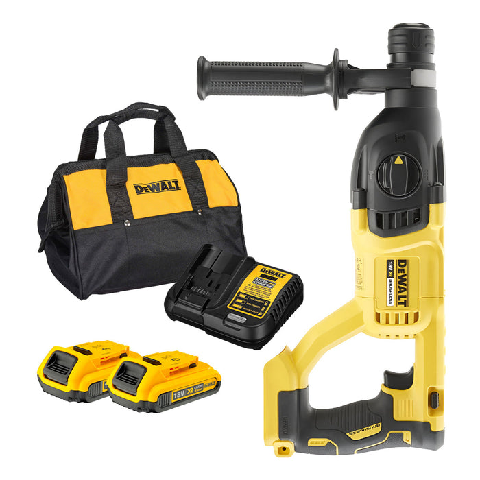 Máy khoan bê tông 3 chức năng Dewalt DCH133, dùng Pin BL 18V, đuôi gài SDS PLUS, lực đập 2.6J