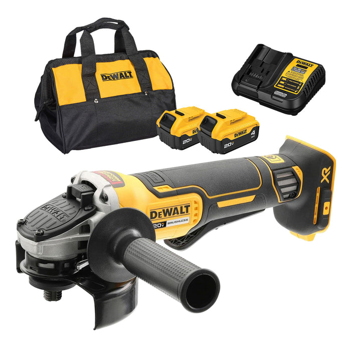 Máy mài góc Dewalt DCG406, dùng Pin 18V, đường kính đĩa 125mm, động cơ không chổi than