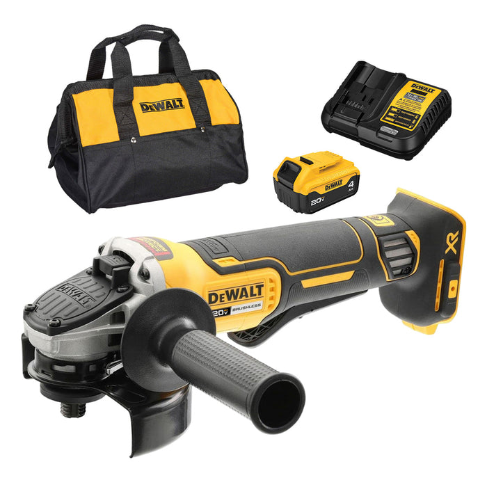 Máy mài góc Dewalt DCG406, dùng Pin 18V, đường kính đĩa 125mm, động cơ không chổi than