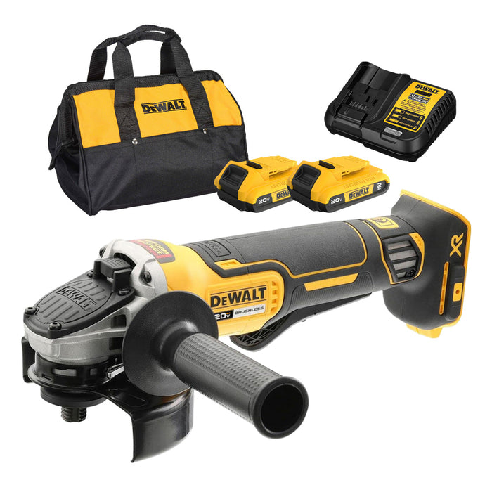 Máy mài góc Dewalt DCG406, dùng Pin 18V, đường kính đĩa 125mm, động cơ không chổi than