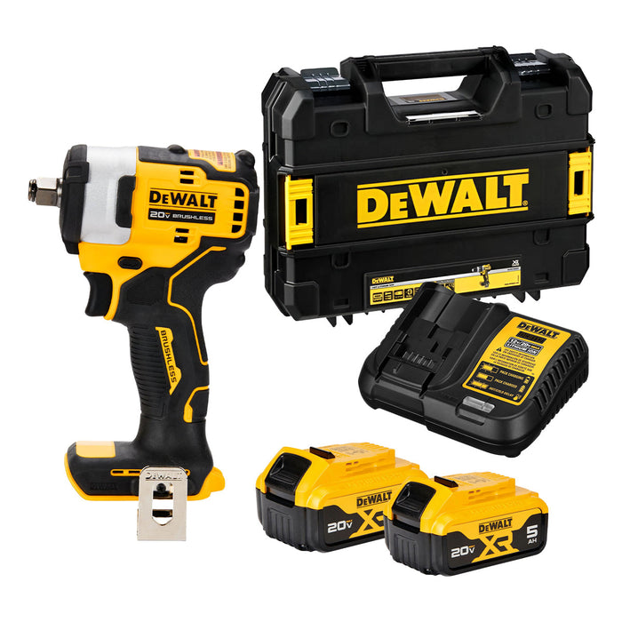 Máy siết bu lông Dewalt DCF911 động cơ chổi không than, dùng Pin 20Vmax, cốt 1/2 inch