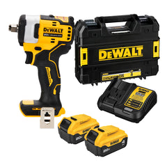 DCF911M2: Thân máy + sạc + 2 Pin dung lượng 4Ah + vali
