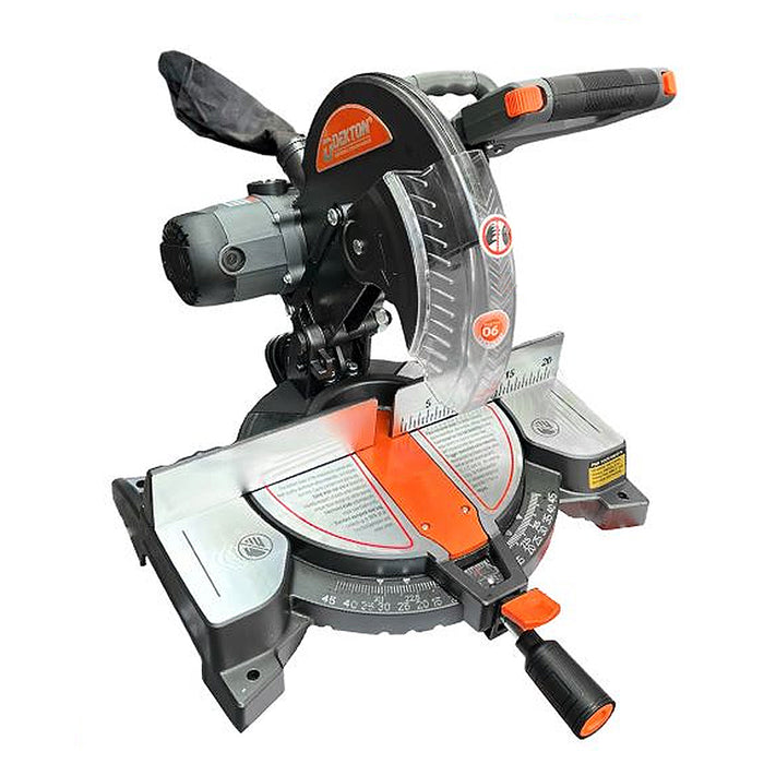 Máy cưa đa góc Dekton DK-CN25501CR công suất 1850W, đường kính lưỡi 255mm, truyền động dây Curoa