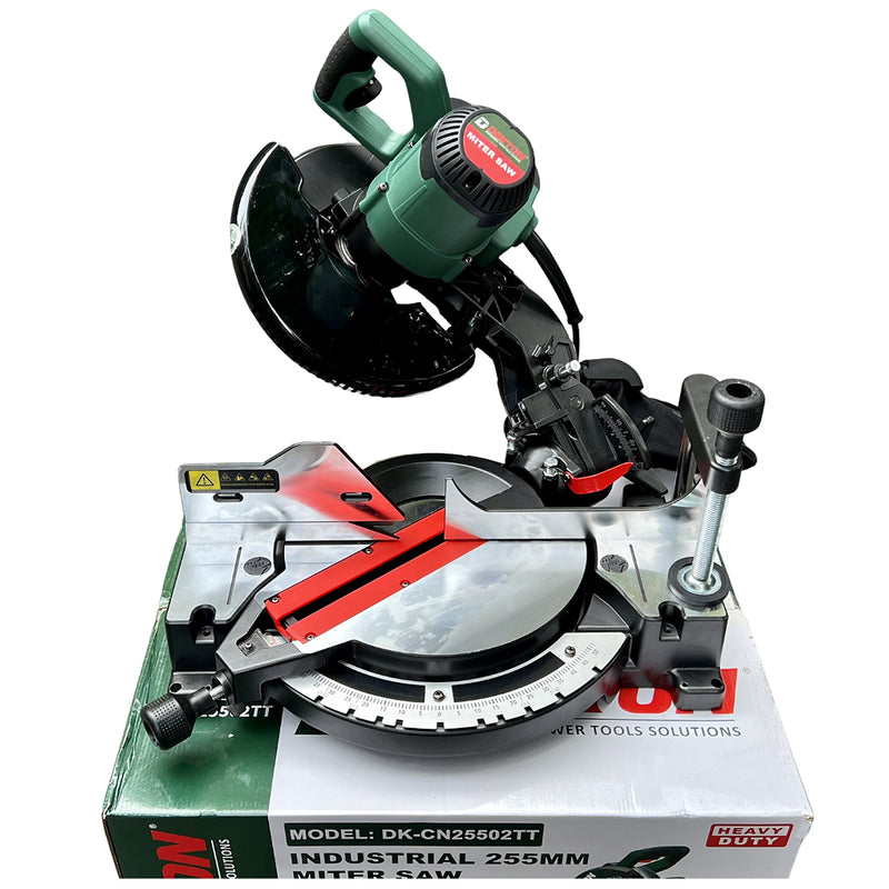 Máy cưa đa góc Dekton DK-CN25502TT công suất  1800W, đường kính lưỡi 255mm (10 inch)
