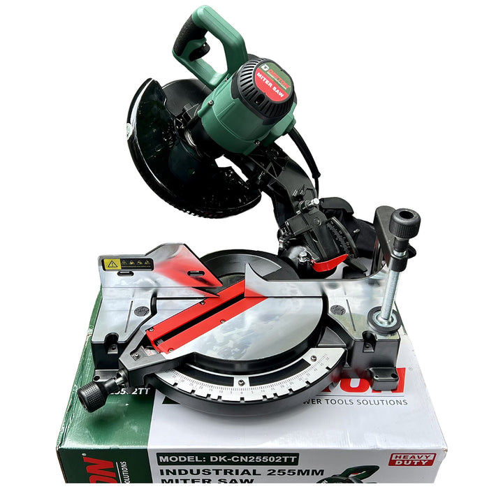 Máy cưa đa góc Dekton DK-CN25502TT công suất  1800W, đường kính lưỡi 255mm (10 inch)