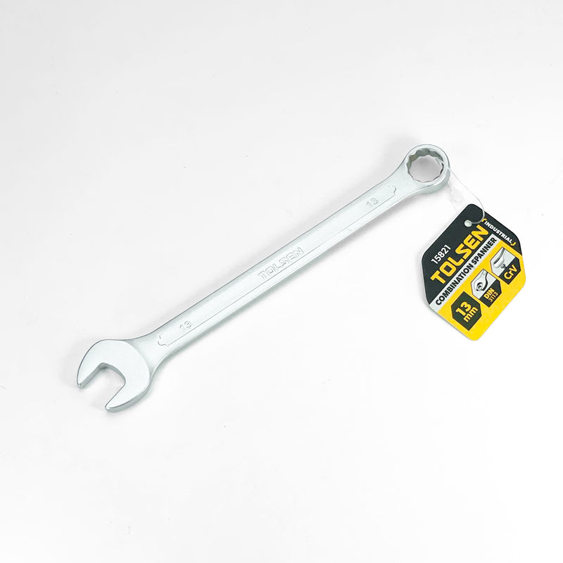 Cờ lê vòng - miệng công nghiệp, chuẩn DIN13, mạ Cr, 6 - 41mm TOLSEN