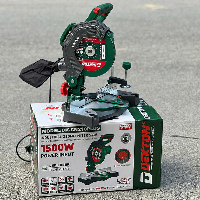 Máy cưa đa năng Dekton M21-CN210PLUS dùng pin 21V, đường kính lưỡi 210mm