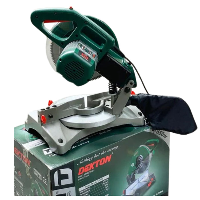 Máy cưa đa góc Dekton DK-CN255MTT công suất 1650W, đường kính lưỡi 255mm (10 inch)