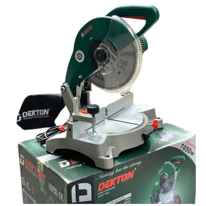Máy cưa đa góc Dekton DK-CN255MTT công suất 1650W, đường kính lưỡi 255mm (10 inch)