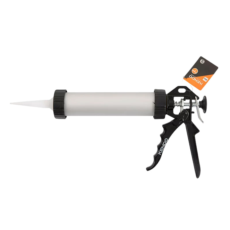 Súng bắn keo Silicon vỏ bình bằng nhôm Kendo 45405, kích thước 225mm (9 inch)