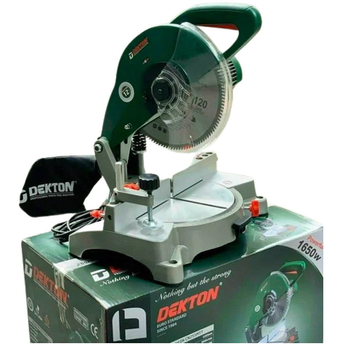Máy cưa đa góc Dekton DK-CN305CR công suất 2150W, đường kính lưỡi 305mm (12 inch), truyền động dây Curoa