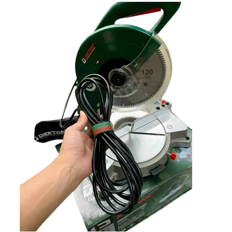 Máy cưa đa góc Dekton DK-CN305CR công suất 2150W, đường kính lưỡi 305mm (12 inch), truyền động dây Curoa