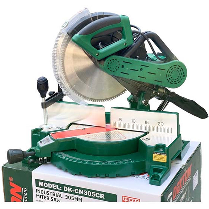 Máy cưa đa góc Dekton DK-CN305CR công suất 2150W, đường kính lưỡi 305mm (12 inch), truyền động dây Curoa