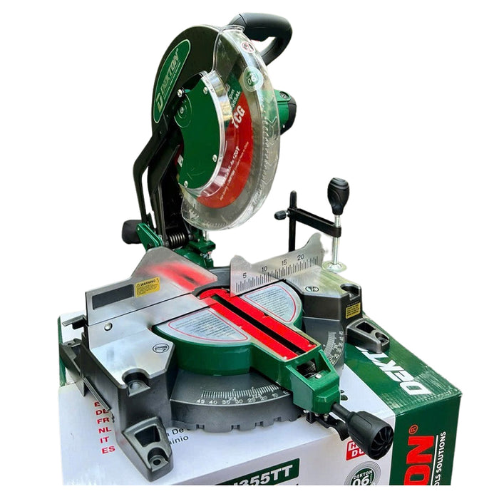 Máy cưa đa góc Dekton DK-CN355TT công suất 2600W, đường kính lưỡi 355mm (14 inch)