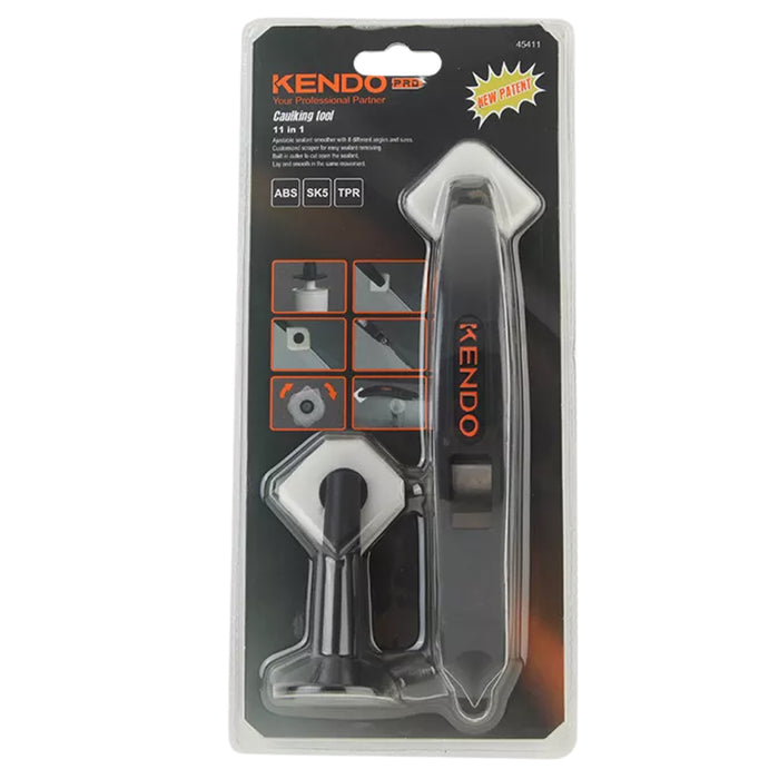 Bộ dụng cụ trét keo đa năng 11 trong 1, 2 chi tiết Kendo 45411