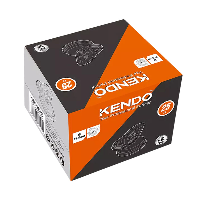 Tay hít kính đơn thân nhựa ABS Kendo 40105, lực hút tối đa 25kg