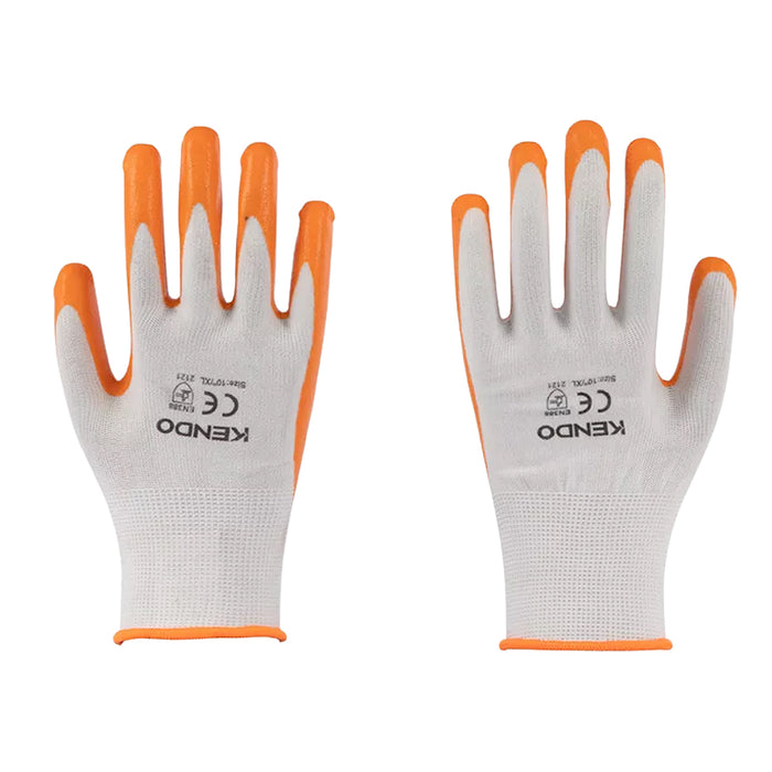 Găng tay bảo hộ phủ Nitri Kendo, kích thước từ 9 inch - 10 inch (Size L - XL)