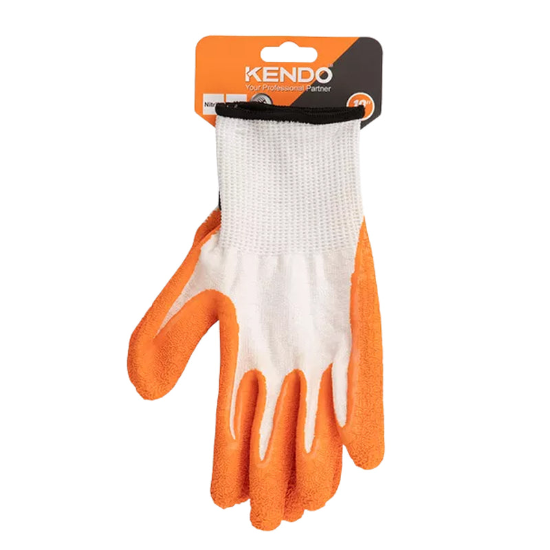 Găng tay bảo hộ phủ Nitri Kendo, kích thước từ 9 inch - 10 inch (Size L - XL)