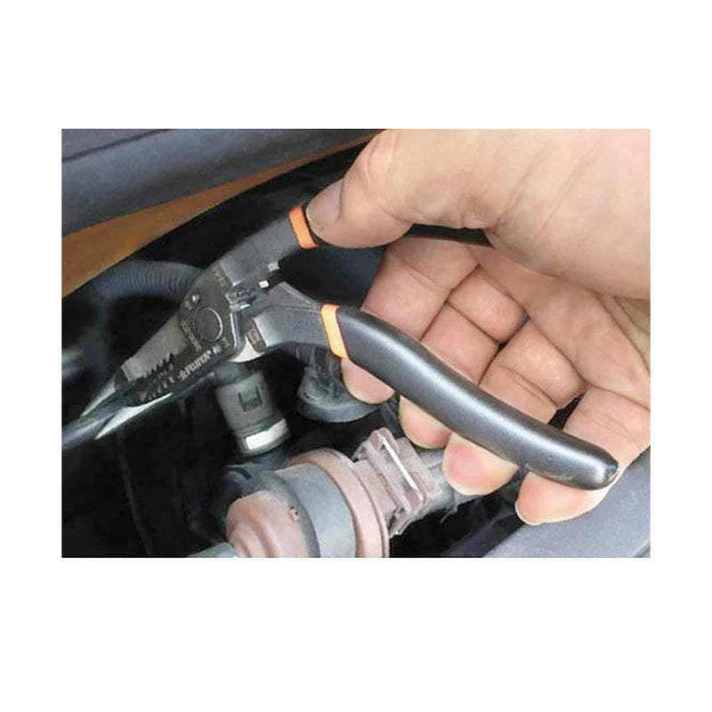 Kìm nhọn đa năng cổ cong Fujiya 330E-200 kích thước 185mm