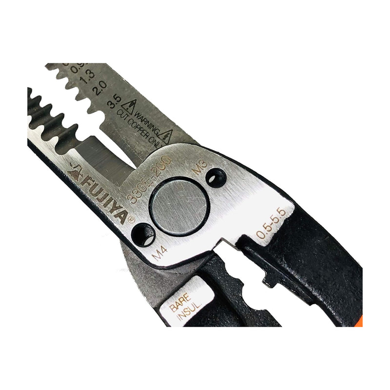 Kìm nhọn đa năng cổ cong Fujiya 330E-200 kích thước 185mm