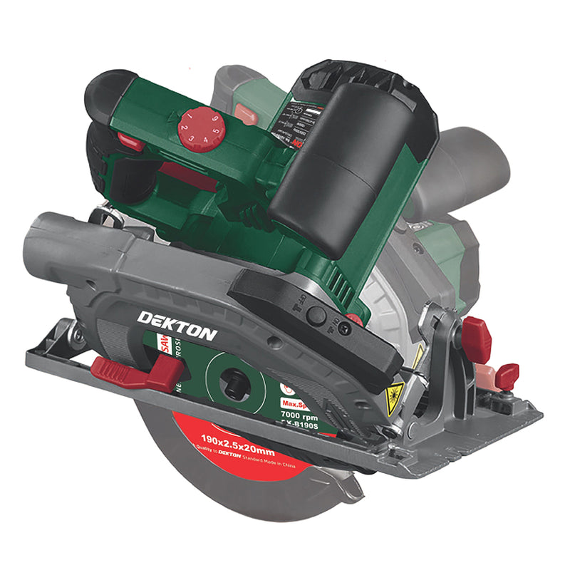 Máy cưa đĩa Dekton DK-CG190PLUS công suất 1550W, đường kính đĩa 190mm
