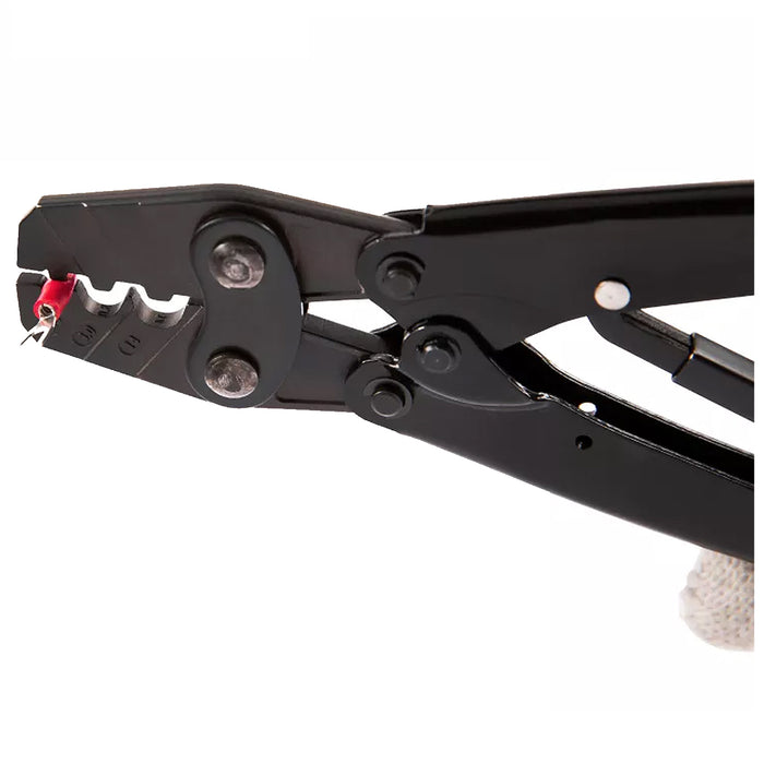 Kìm bấm cos công nghiệp Kendo 11707 chiều dài 10.5 inch (270mm), chuyên bấm đầu cos không bọc nhựa từ 5.5 ~ 14mm² (AWG 10-6)