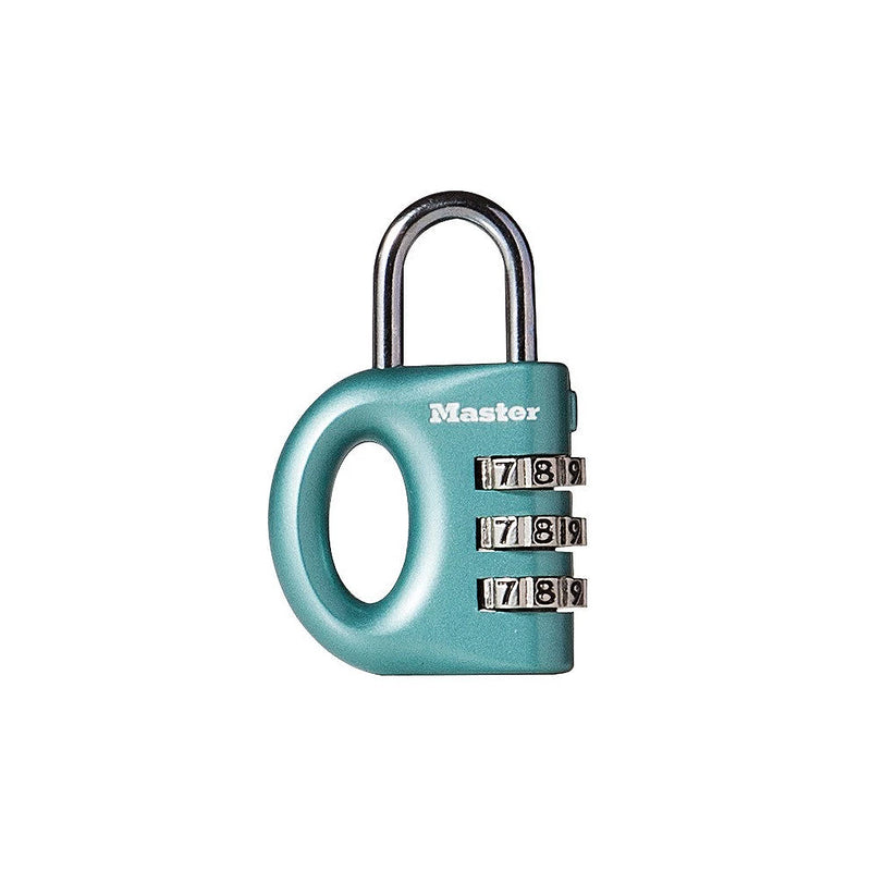 Ổ khóa số mini Master Lock 633EURD, thân khóa bằng kẽm được phủ sơn 32mm, 3 cọc số