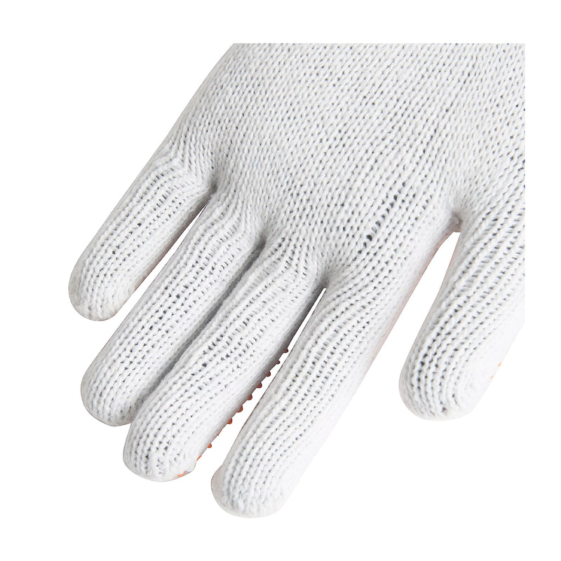 Găng tay làm việc bằng vải chấm cao su size từ L - XL