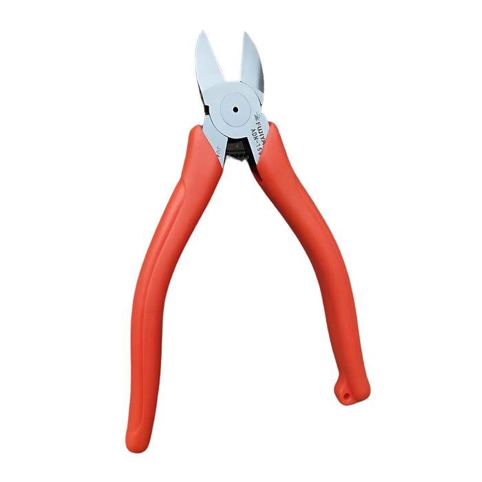 Kìm cắt Fujiya ADN, dài từ 150mm - 200mm (6 inch - 8 inch) , mép lưỡi cong và mỏng, có lò xo trợ lực