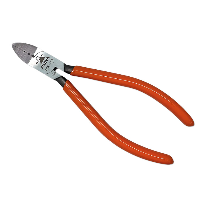 Kìm cắt Fujiya AFN dài từ 125mm - 150mm (5 inch - 6 inch) Mép lưỡi phẳng mỏng, có lỗ tuốt dây