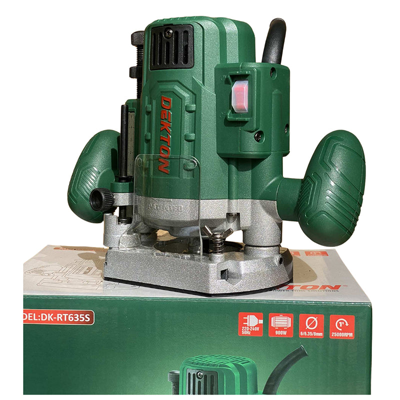 Máy phay Dekton DK-RT635S công suất 900W, đầu cặp 6.0mm - 8.0mm