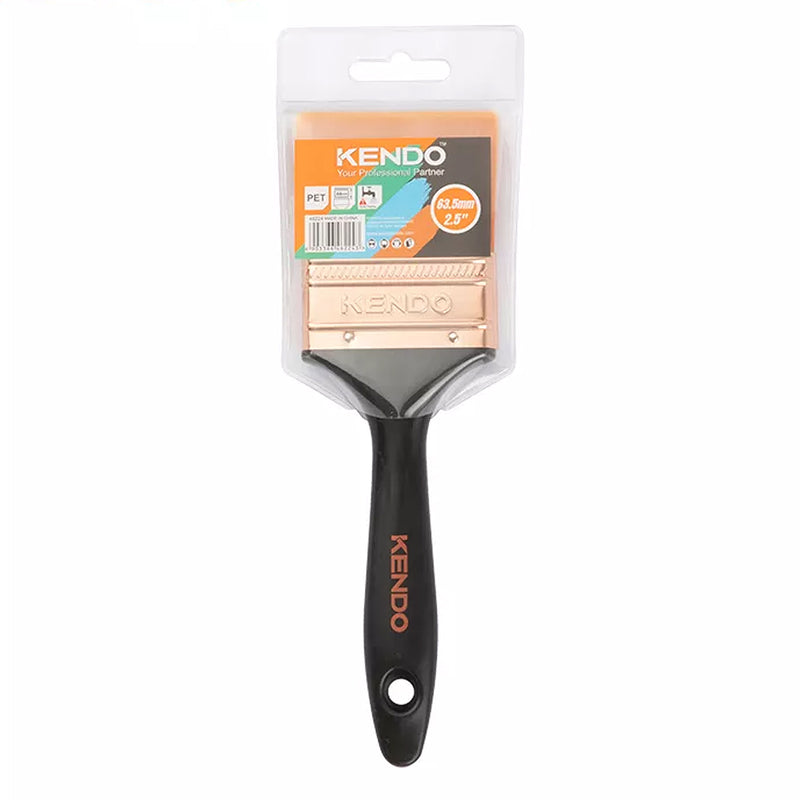 Cọ quét sơn cán nhựa Kendo, kích thước từ 25mm - 101.6mm (1 inch - 4 inch)