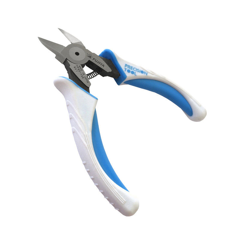 Kìm cắt nhựa, có lò xo trợ lực, lưỡi phẳng Fujiya PP90 Series kích thước từ 125mm - 150mm