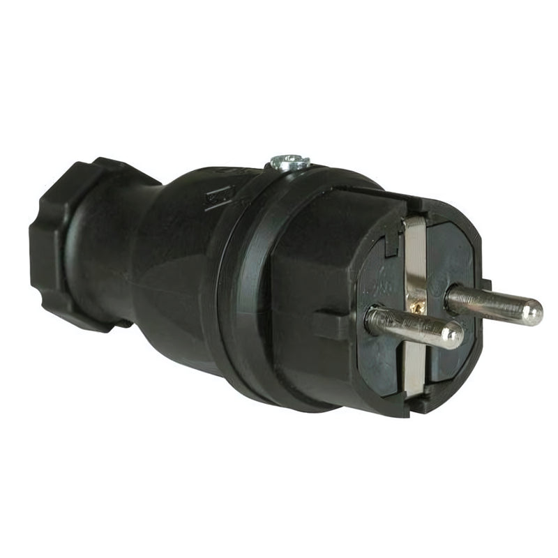 Phích cắm công nghiệp có tiếp địa PCE F0512-S, Tải 16A, điện áp 250V, Kháng nước chuẩn IP44 + Chống va đập