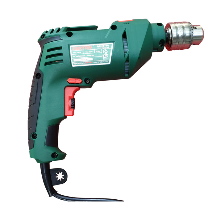 Máy khoan búa Dekton DK-ID710 đầu cặp 13mm, công suất 710W