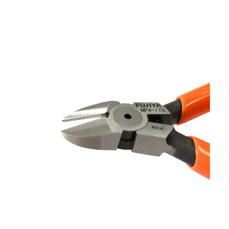 Kìm cắt mini, có lò xo trợ lực, lưỡi cong nhẹ Fujiya MP4-110 kích thước 110mm