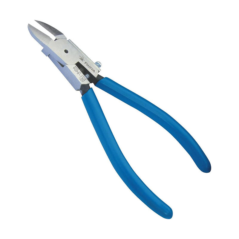 Kìm cắt nhựa, có lò xo trợ lực, lưỡi cong nhẹ Fujiya 90PR-150 kích thước 150mm