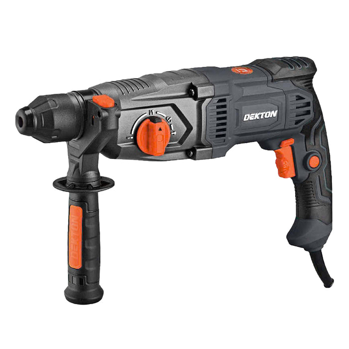 Máy khoan bê tông 3 chức năng Dekton DK-RH2603PRO công suất 1050W, đầu cặp SDS-Plus, lực đập 3.2J