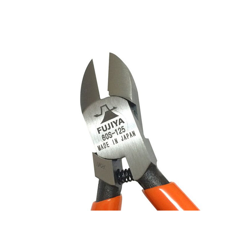 Kìm cắt tiêu chuẩn, có lò xo trợ lực, lưỡi cong Fujiya 60S Series kích thước từ 125mm - 150mm