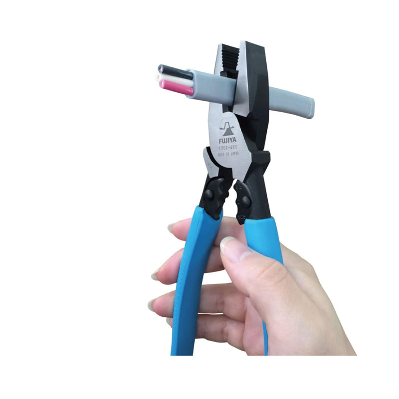 Kìm cắt cường lực Fujiya 700-175/ 700-200 có chức năng bấm đầu cose, mép lưỡi dày. Tiêu chuẩn ROHS