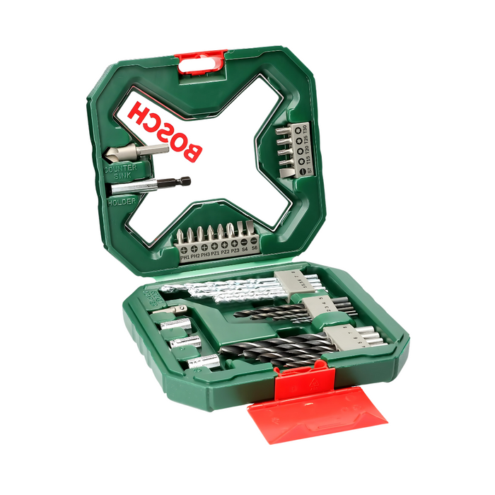 Bộ mũi khoan và vặn vít X-Line 34 chi tiết Bosch 2607010608