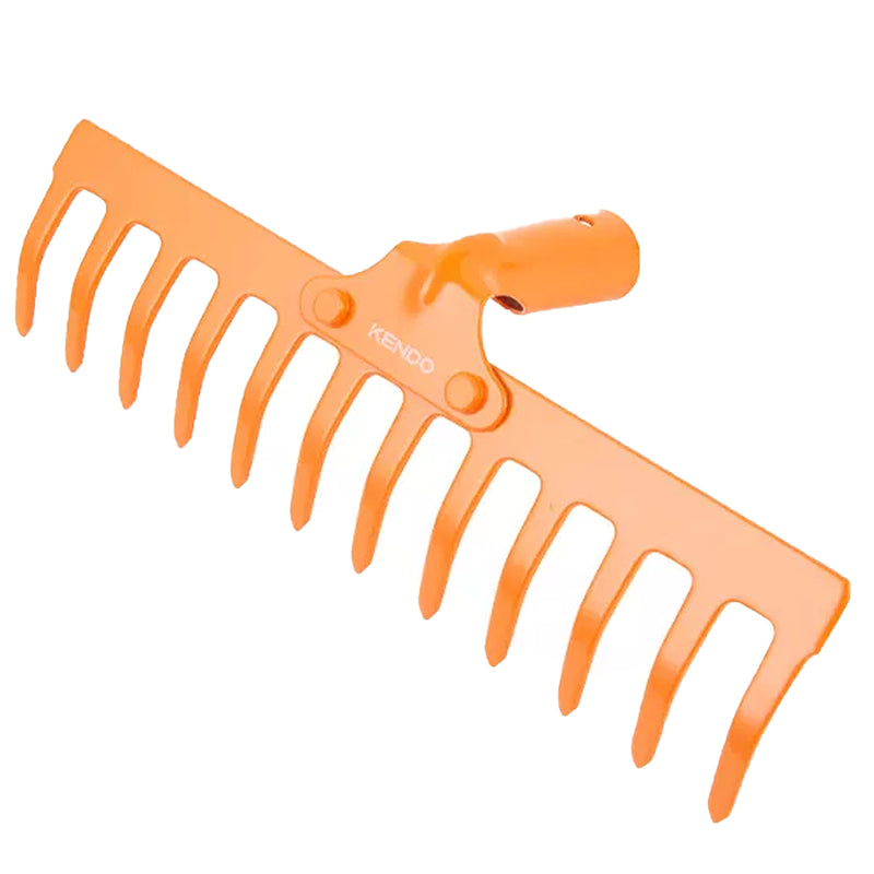 Đầu cào lá 12 răng Kendo 60723, vật liệu thép A3