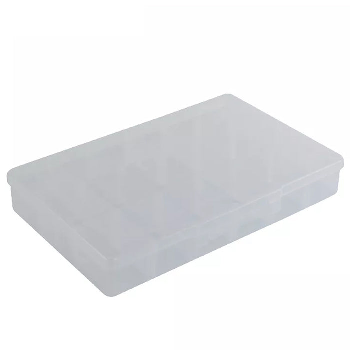 Hộp nhựa đựng vít 18 ngăn Kendo 90225, kích thước 310mm x 200mm x 45mm