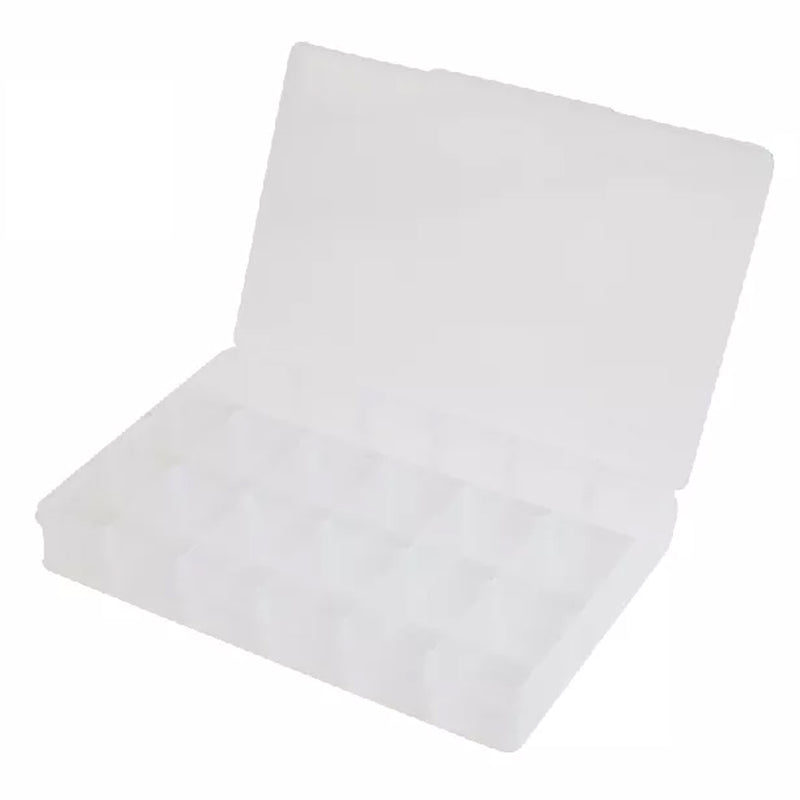 Hộp nhựa đựng vít 18 ngăn Kendo 90225, kích thước 310mm x 200mm x 45mm