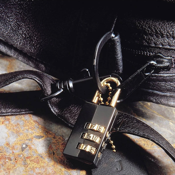 Bộ 2 ổ khóa số mini Master Lock 646T, thân khóa bằng kim loại được phủ sơn 20mm, 3 cọc số