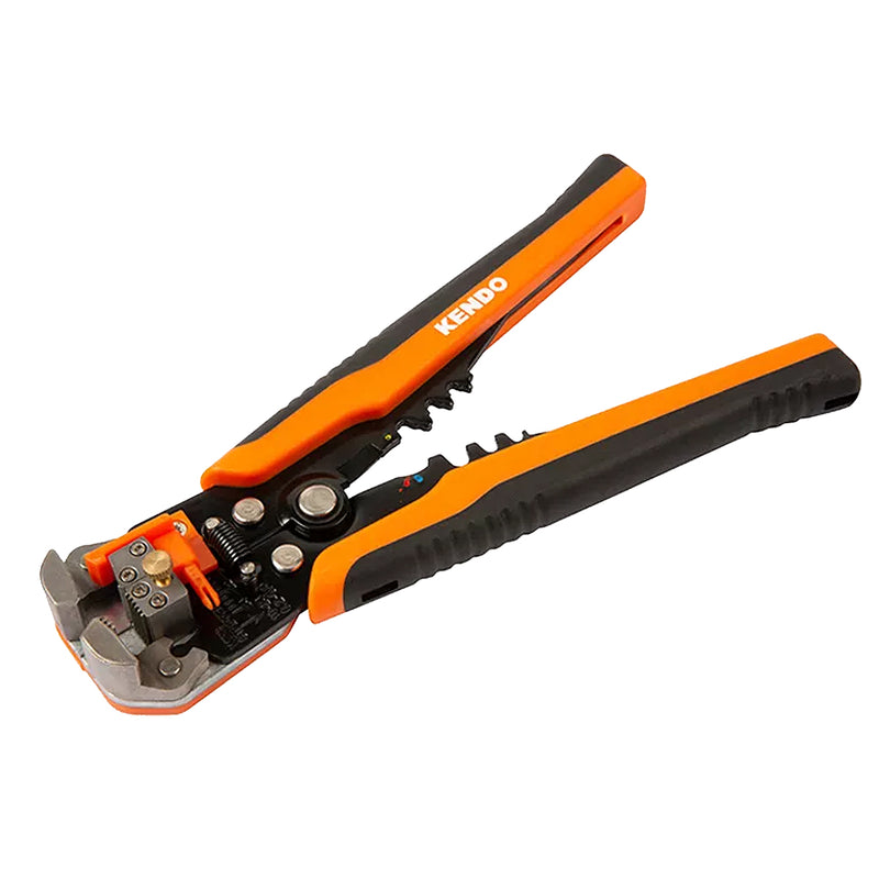 Kìm tuốt dây điện đa năng Kendo 11721 chiều dài 8 inch (200mm) đường kính tuốt dây từ 0.2-6mm² (AWG 24-10)