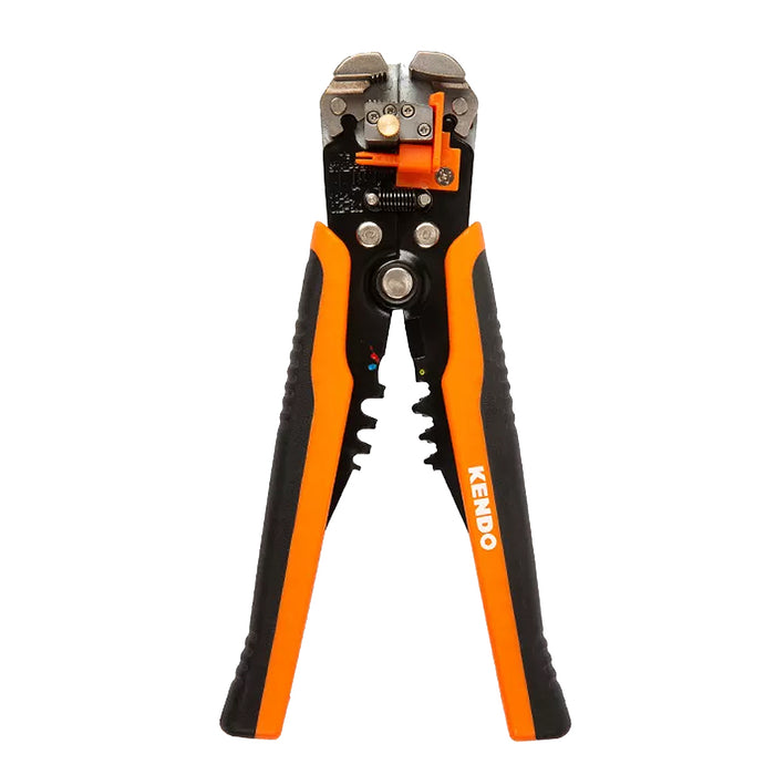 Kìm tuốt dây điện đa năng Kendo 11721 chiều dài 8 inch (200mm) đường kính tuốt dây từ 0.2-6mm² (AWG 24-10)