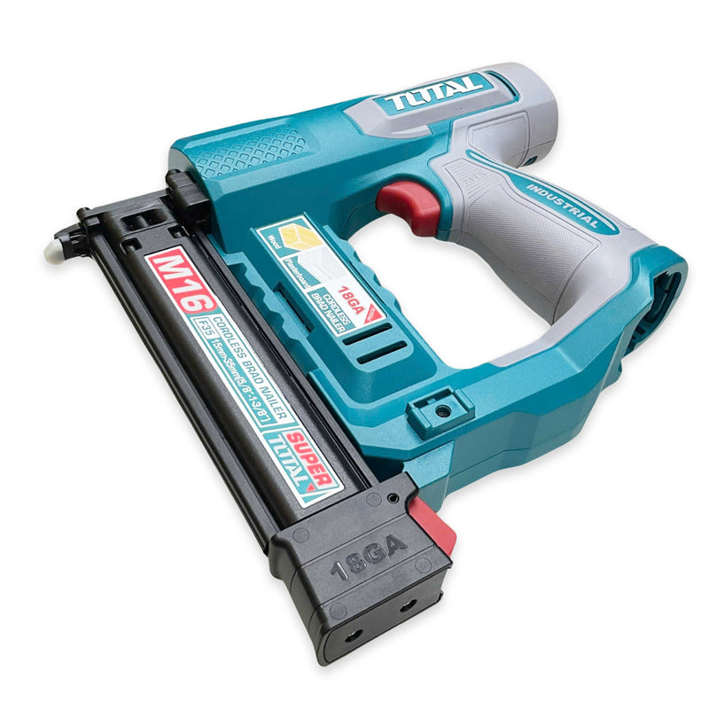 Máy bắn đinh thẳng dùng Pin 16V Total TCBNLI2038, loại đinh F15 - F35