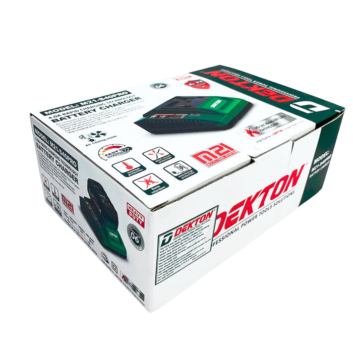 Đế sạc Pin 21V Dekton M21-S40PRO (4.0A) vỏ sạc chống cháy