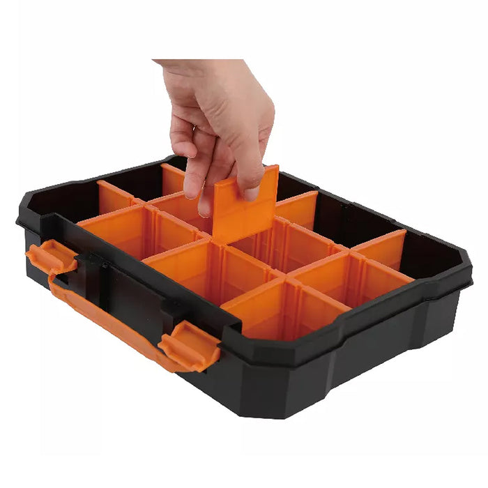 Bộ hộp nhựa đựng đồ nghề 3 chi tiết Kendo 90279, vật liệu nhựa PP